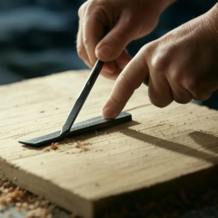 Zbliżenie na rzemieślnicze wykonanie