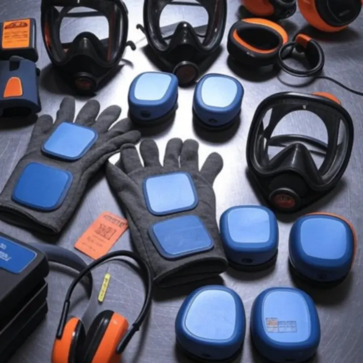 Sprzęt ochrony osobistej - gogle i rękawice